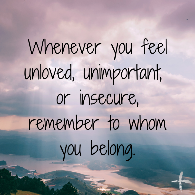 beherthroughHim's tweet photo. You belong to Him! God created you and He has a purpose for you. God loves you! #becomingherthroughHim #encouragement #christianblogger #GodLovesYou https://t.co/jCId7WMGa0