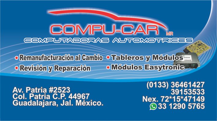 compu_car's tweet photo. Computadoras automotrices, venta y reparación.
WhatsApp 33 1290 5765 https://t.co/iuqiXilWIc