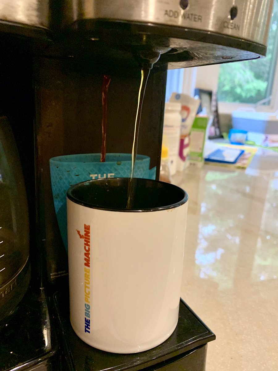 ErgoImpact's tweet image. Morning coffee, thanks to the incredibly talented team @bigpicturemachine #digitalsalestools #productconfiguration #neocon19 #Neocon