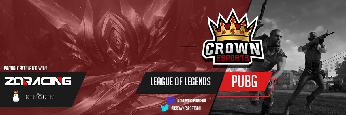 Crown Esports will be on hiatus indefinitely as our players depart their own ways to other teams and seek new opportunities. We would like to thank everyone involved, including <a href="/SumSocOCE/">Summoners' Society</a> and @TotalMayhemG in particular.

Signing out, Crown Esports.