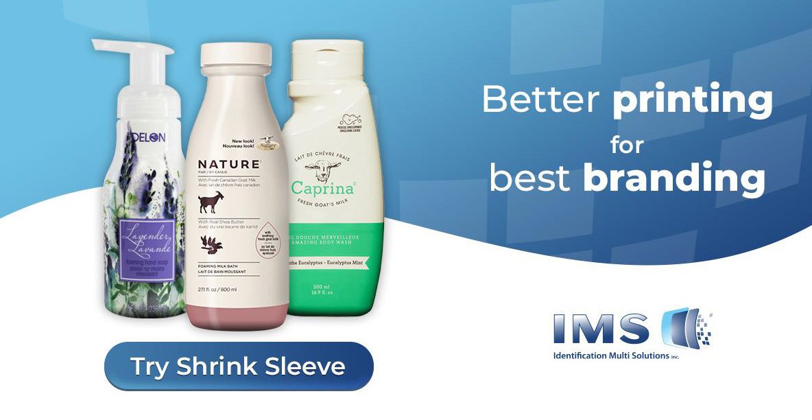 Try #ShrinkSleeve! / Essayer les machons retractables #packaging #printing #brand #marque #emballage #Product