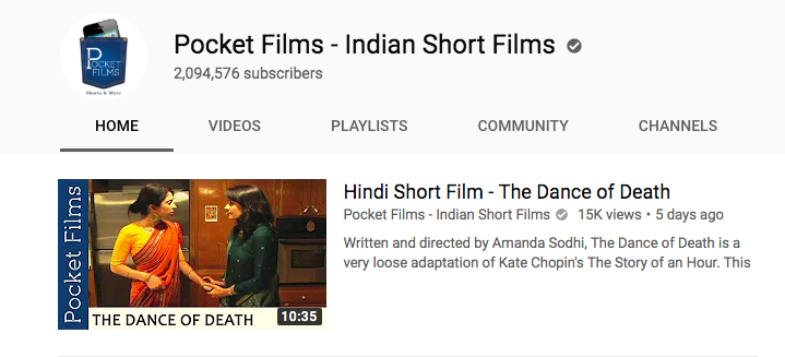 I'm delighted that The Dance of Death has crossed 15,000 views on <a href="/pocketfilmsin/">Pocket Films</a> within less than 5 days. Had no idea something I made 8 years ago would resonate with so many people even today! *does happy dance*

youtube.com/watch?v=NZhap2…