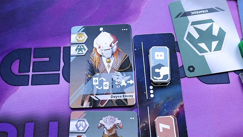 helenaplaysgame's tweet photo. I recently had the chance to play this one by @DeepWaterGames. I am not a HUGE fan of scifi games, but when I saw this one it immediately clicked me, so the guys were kind enough to send it over. And I was right! #sovereignskies is awesome! Check it out on Kickstarter https://t.co/FHyKT8h98I