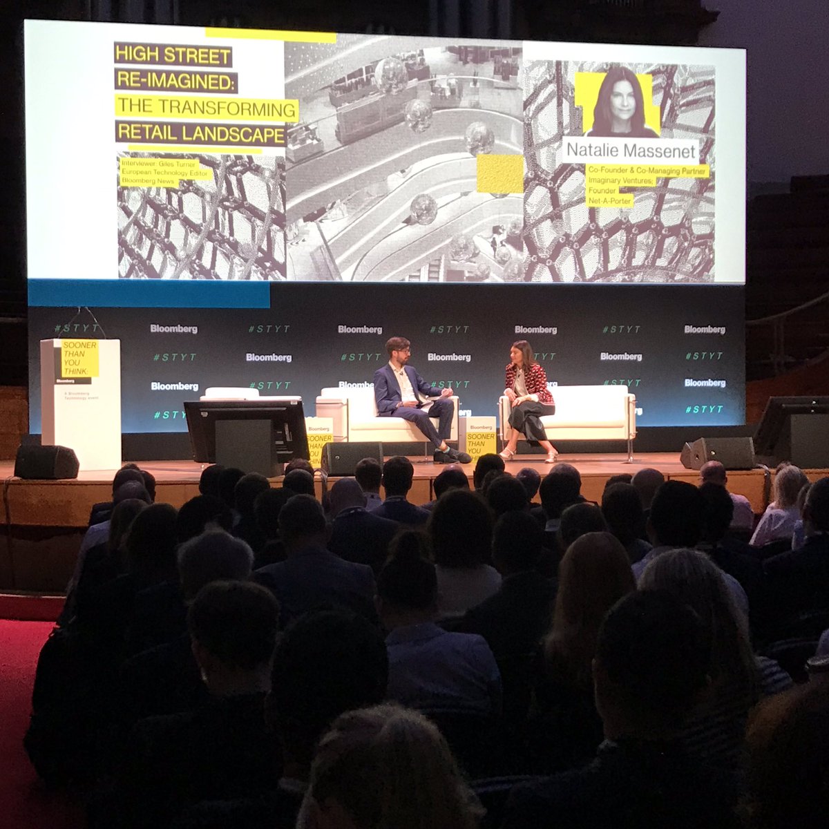 DivyaKhuranaUK's tweet photo. Great to hear from all the panelist’s from the Bloomberg Sooner Than You Think Conference. #Bloomberg #STYT #PhilipHammond #RussShaw #NatalieMassenet #WillShu #LondonTechWeek #CentralHallWestminister https://t.co/7PydG78ZZO