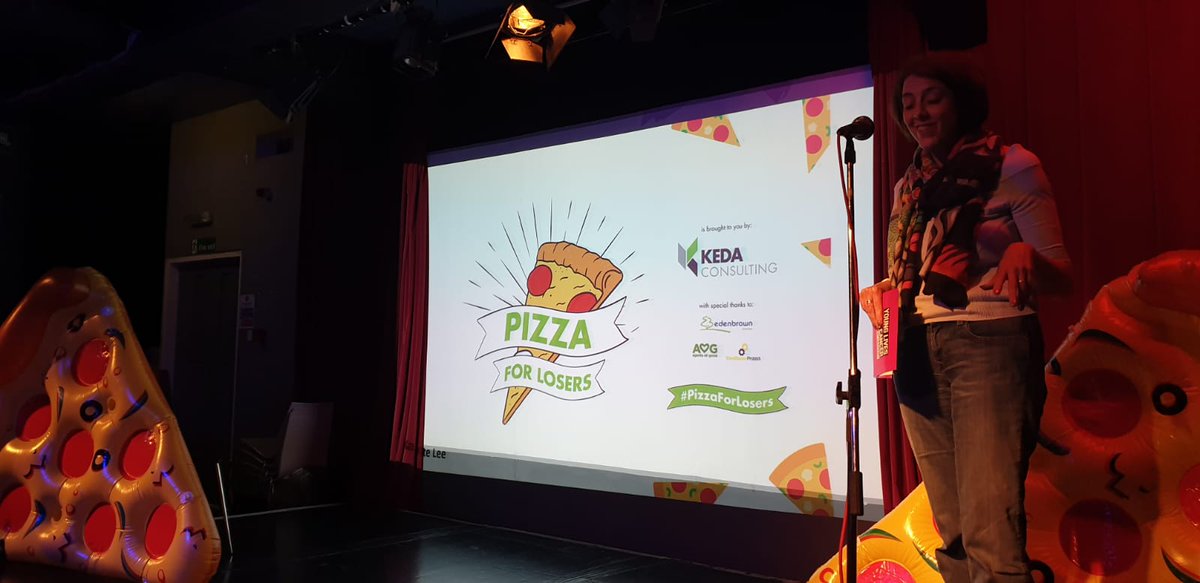 PizzaForLosers's tweet image. .@KateLeeCEO rewrote her speech for today FOUR TIMES!! She says that the irony isn't lost on her! 😂😂

#scaredtofail #PizzaForLosers