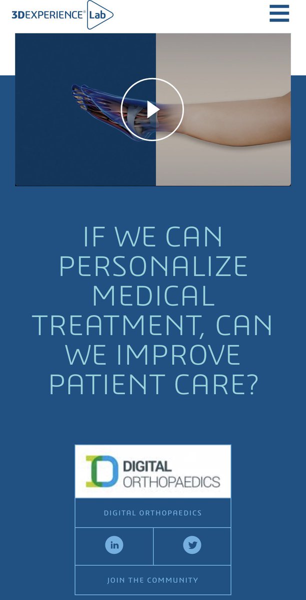 3DEXPERIENCELab's tweet photo. Forays into the future with @HaliouaEric from @DigitalOrthopa1 at #FFHealthtech @Founders_Forum presenting how they improve #patient care in #orthopedic with #digital twins @Dassault3DS #innovation #surgery  ▶️ https://t.co/fByuKfgK97 https://t.co/70amITFeGQ