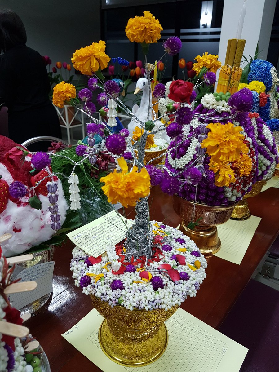 mwit_th's tweet image. เด็กวิทย์...ก็มีฝีมือประดิษฐ์ประดอยเหมือนกันนะ ลองมาดูพานไหว้ครูของเด็กๆ กันบ้างดีกว่า จะเริ่ดและสร้างสรรค์กันขนาดไหน #เตรียมพร้อมพิธีไหว้ครู62 #ส่วนหนึ่งของพานทั้งหมด #MWIT