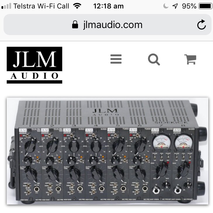 jlmaudio's tweet photo. New mobile friendly JLM Audio website online now. Still several tweaks to do but should be fully functional. Let us know if it is not working for you :-) #diyaudio #recording #recordingstudio #compressors #microphonepreamp #mastering #masteringeq https://t.co/0IHwTwlgpr https://t.co/Sdf2gIrDeX
