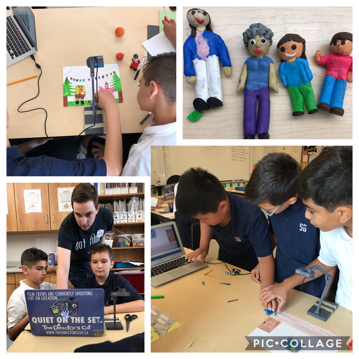 howatt_mrs's tweet photo. Grade 6 class @StGregoryHCDSB creating still life clay scenes! Fantastic work, your stories and settings are inspiring @BrianHogervorst #hcdsbpathways https://t.co/hoDLGdUOnC