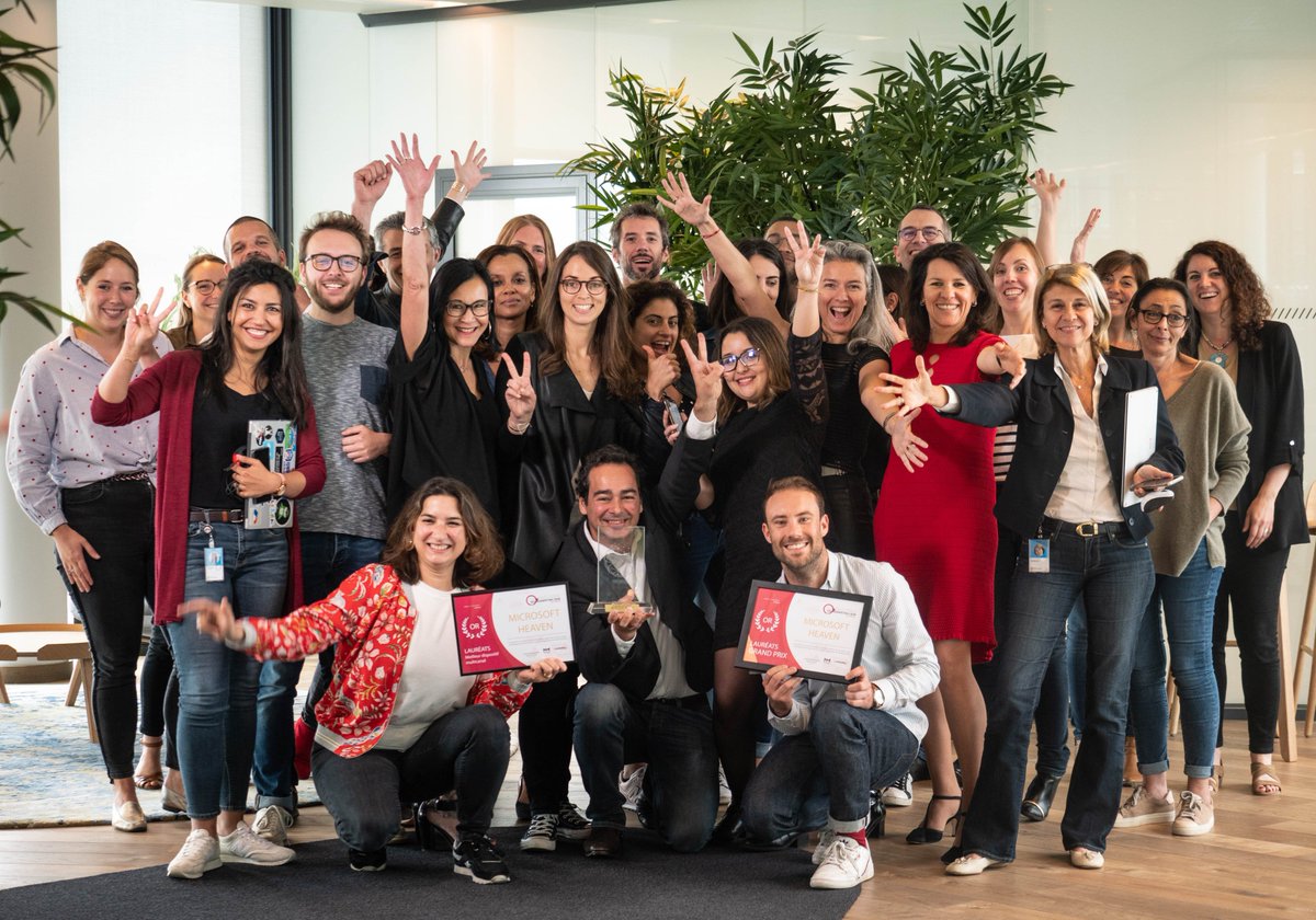 Très fier - Les équipes #Marketing <a href="/microsoftfrance/">Microsoft France</a> récompensées du Prix d’Or de la Meilleure Direction Marketing au G20 Strategy  #G20MI et du  Grand Prix au #GPMB2B2019 pour Les Chroniques de la CyberSécurité.