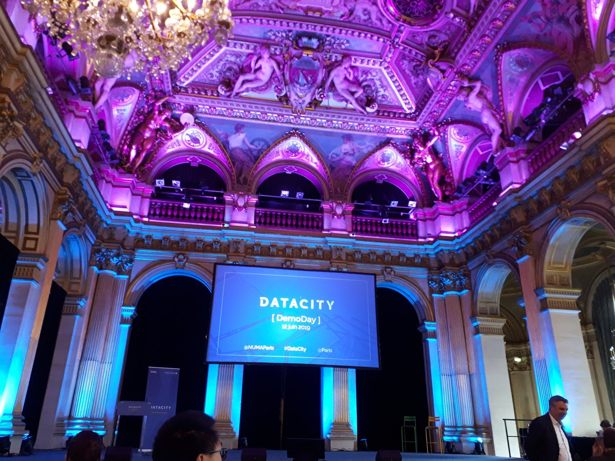 noelrocher's tweet photo. The Demoday of the #DataCity Innovation Program is about to start! Proud to be part of it. https://t.co/ULdqZM9qYv