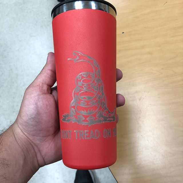 Graphic skills applied to laser engraving. #MineolaProud #bosslaser #adobeillustrator bit.ly/2wQTWkq