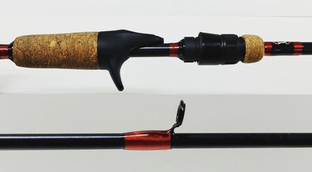 hitenausa's tweet photo. A bass rod done by @PalmettoRodReel with @hitenausa 1036 Red Metallic thread. https://t.co/rTzJqh7aGO https://t.co/egNcEBJJDf