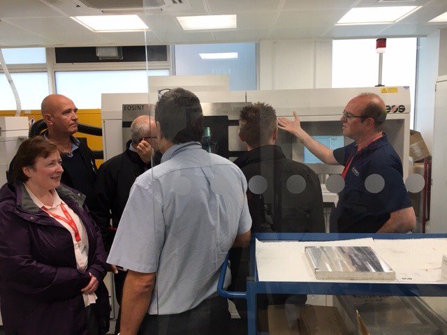 AandMEDM's tweet photo. Many thanks to @WMGSME for tour & discussing how WMG can support our growth. Included #dimensionalmetrology #metalstesting #ultrasonicmachining, #KTP #Readyforelectrification
Photo - A&M #engineers discuss #additivemanufacturing
@wmgwarwick #Ukmfg #GBmfg https://t.co/BBJbnGR8XA