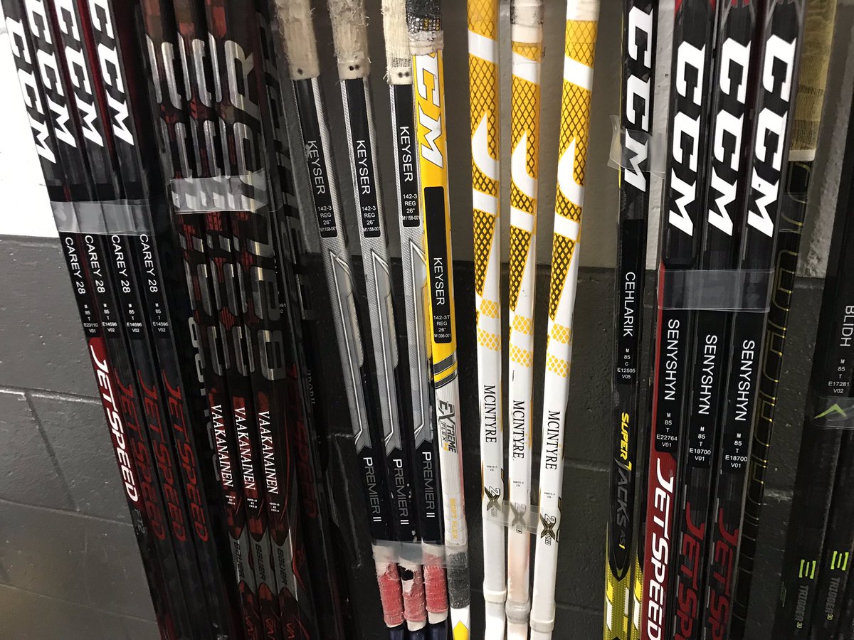 MattKalman's tweet photo. Black aces equipment is packed and ready to go home https://t.co/WNASdXWuDn