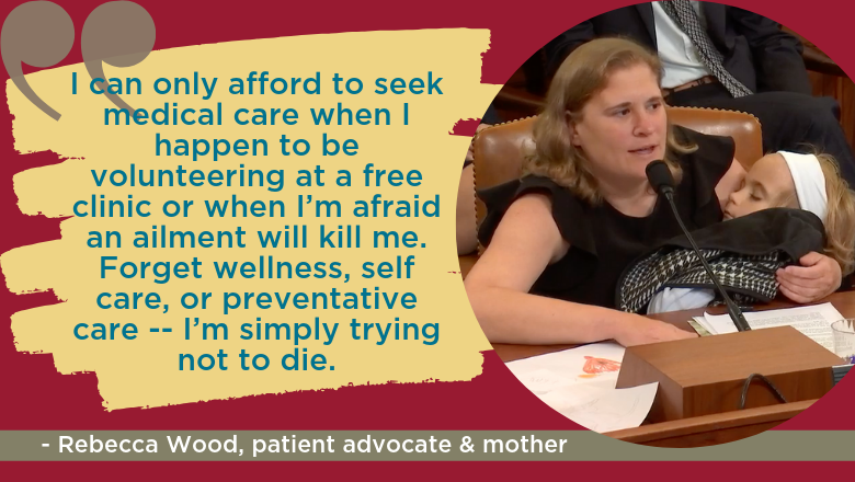 "Every other industrialized nation in the world recognizes #healthcare is a human right. It’s time the United States of America does as well." - @woodra at today's <a href="/WaysMeansCmte/">Ways and Means Democrats</a> hearing on #MedicareForAll