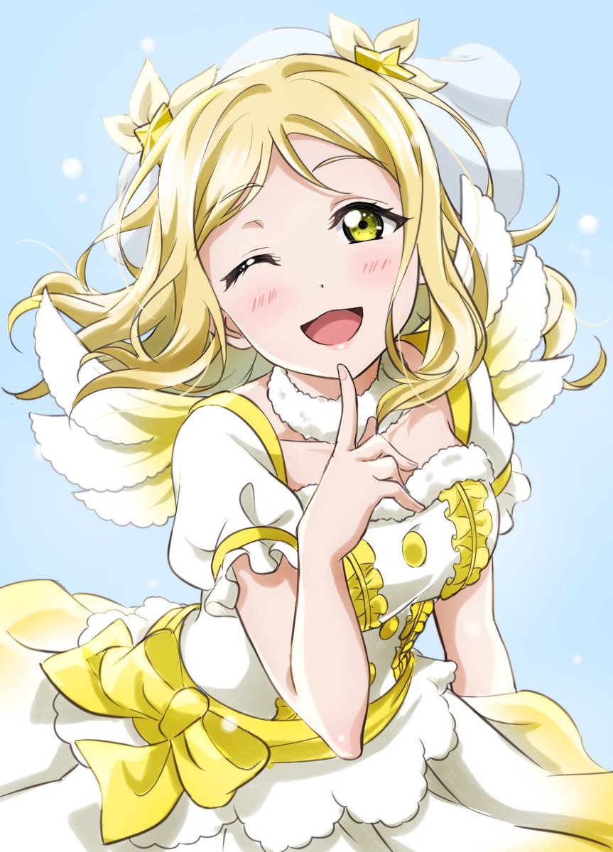 鞠莉ちゃんおめでとう シャイニー 小原鞠莉生誕祭19 ちまきのイラスト