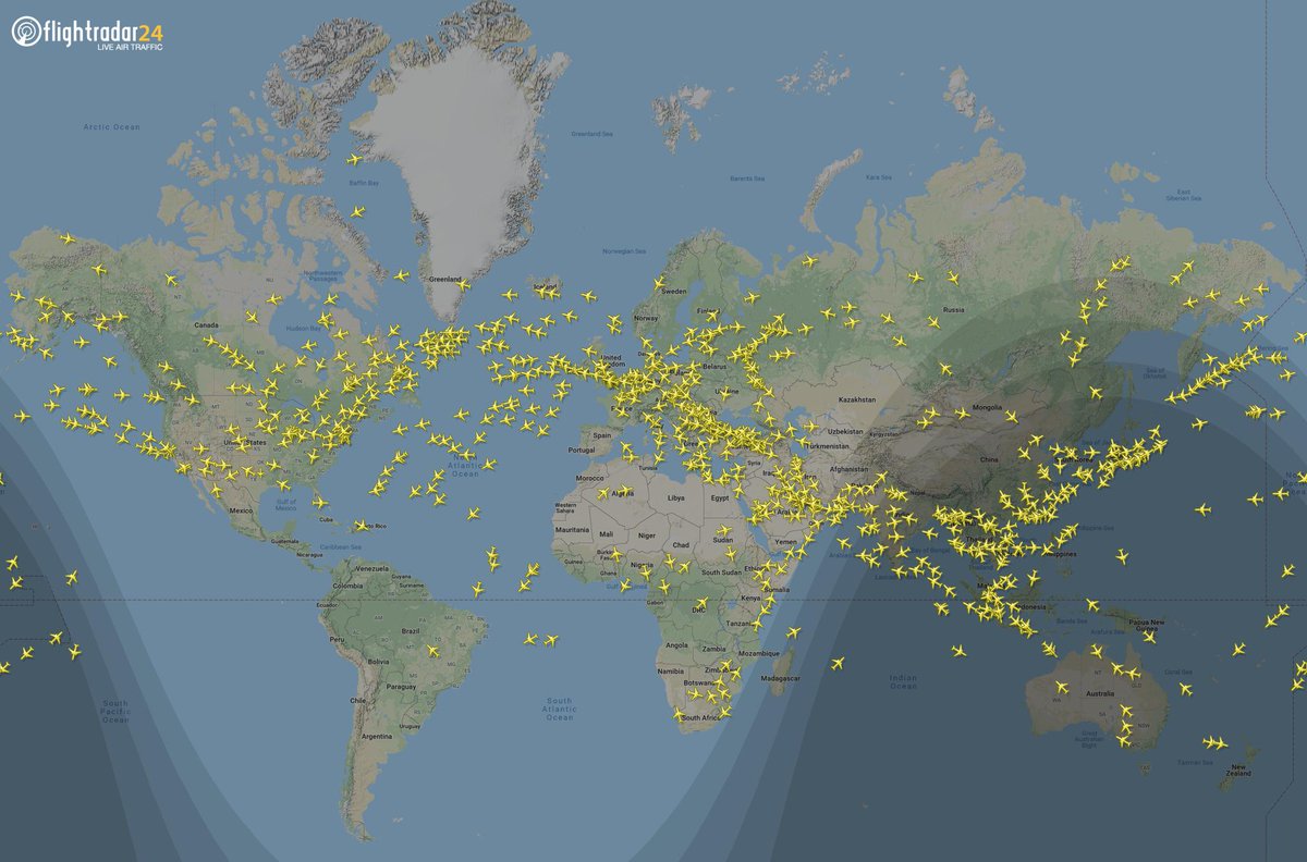 flightradar24's tweet photo. 25 years ago today, the @BoeingAirplanes 777 first took to the skies. Right now, over 700 traverse the skies.
Track them all on https://t.co/TuvTVrvhNY with aircraft filter, ‘B77’. https://t.co/E1Nk7549Lc