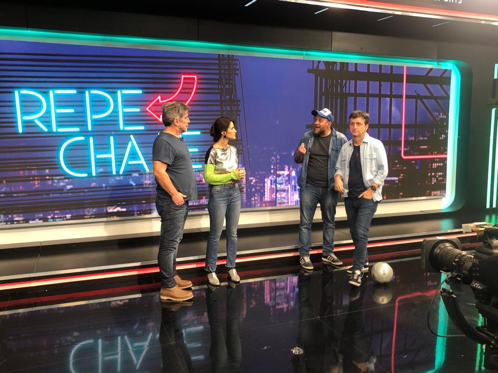 🏆👍 ¡Nuevo programa de #RepechajeDIRECTV palpitando el inicio de la #CopaAmericaDIRECTV 2019!

Con la compañía del papá de @JoseKorol - <a href="/nicocayeta/">cayeta</a> - <a href="/aleamartinez/">Ale Martinez</a> - <a href="/pachu_penia/">Aq</a>