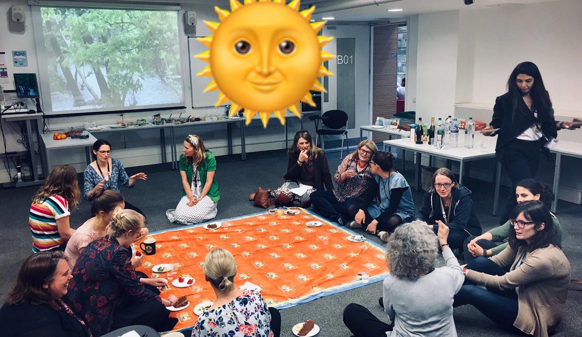 Just another sunny summer's day in London... Our PhD and MRes students' picnic was held indoors in the face of yet more torrential rain, but the picnic blanket still made an appearance! #phdlife <a href="/UCLPALS/">UCL Psych & Lang Sci</a> <a href="/UCLBrainScience/">UCL Brain Sciences</a>