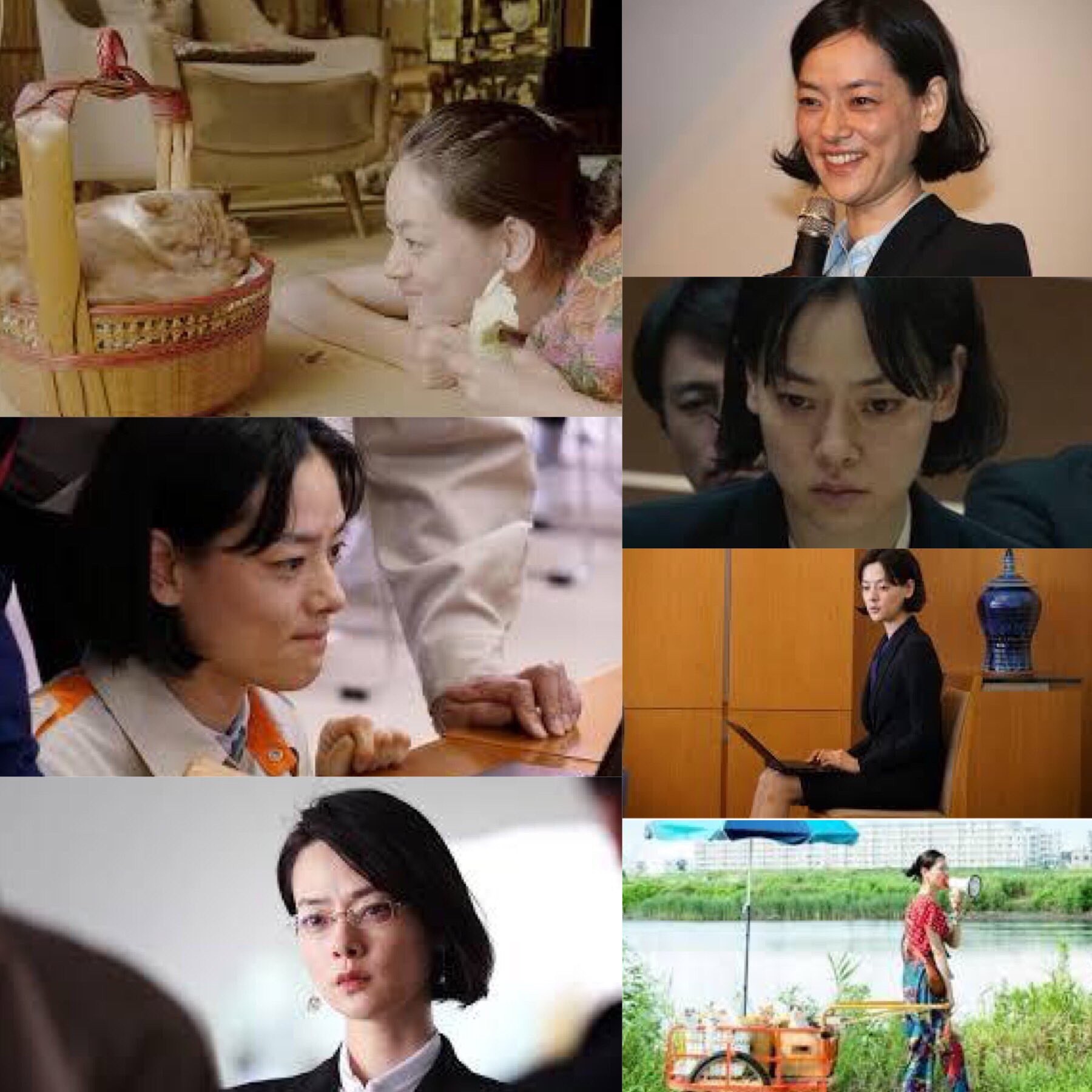 S Murakami 市川実日子 いちかわ みかこ 1978年6月13日 日本のファッション モデル 女優 東京都出身 姉は同じくモデル出身の女優の市川実和子 16年 シン ゴジラ で毎日映画コンクール女優助演賞 第40回日本アカデミー賞優秀助演女優賞を受賞