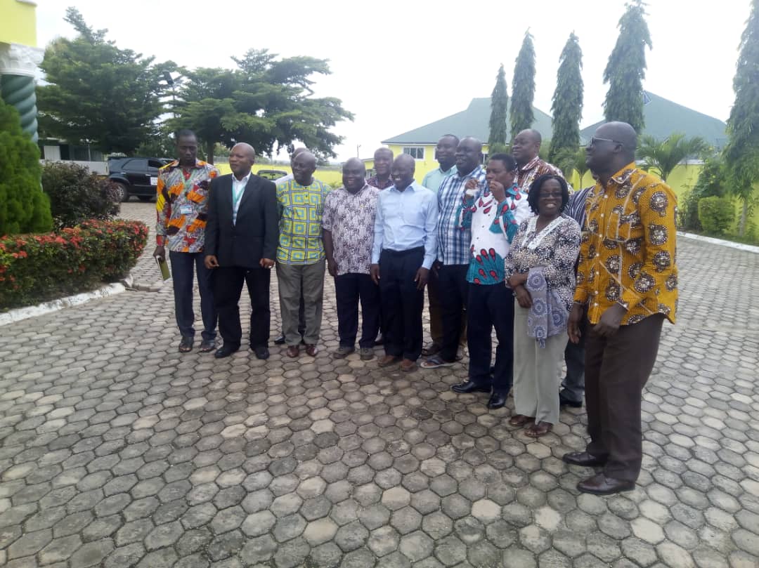 PaulKwadwoAddo's tweet photo. Team KNUST developing doctorate programmes to build the capacity of CoE Tutors in Ghana
#TeacherReforms https://t.co/IMCULB4Chy