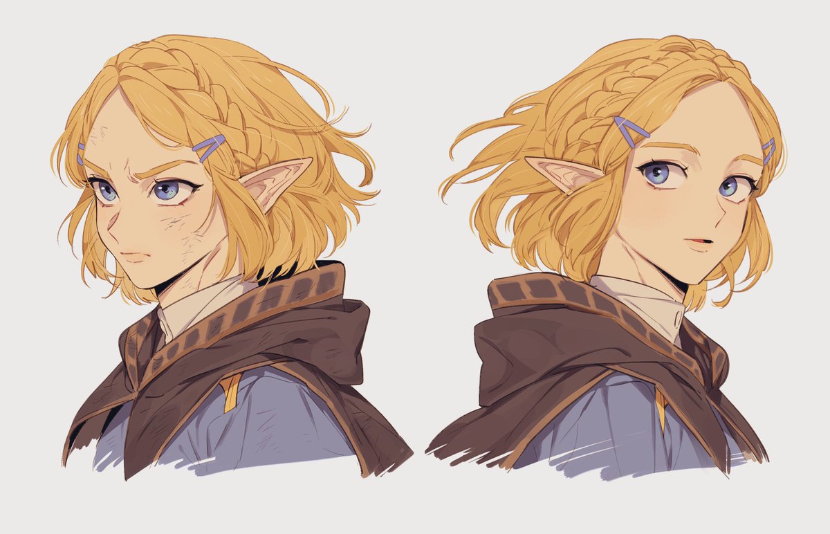 Adrian בטוויטר Han Salido Artes Muy Chidos Hechos Por Los Fans De Zelda Con Su Nuevo Look De Cabello Corto A Ustedes Les Latio