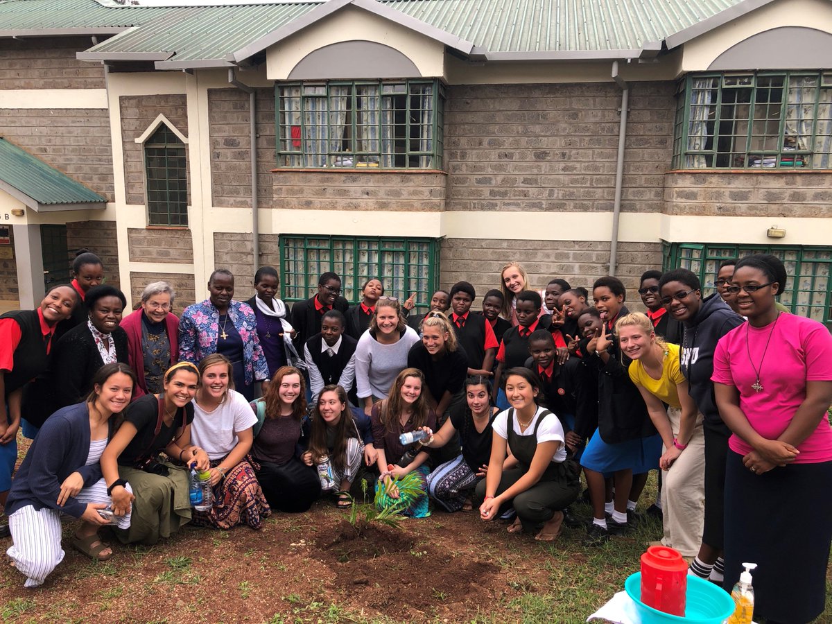 Eleven Maryvale Upper Schoolers and Theology Department faculty member Mrs. Ann Cory are on a reflective mission trip to East Africa volunteering with the Sisters of Notre Dame de Namur in schools and learning more about the culture. Learn more: bit.ly/2F6zdxi