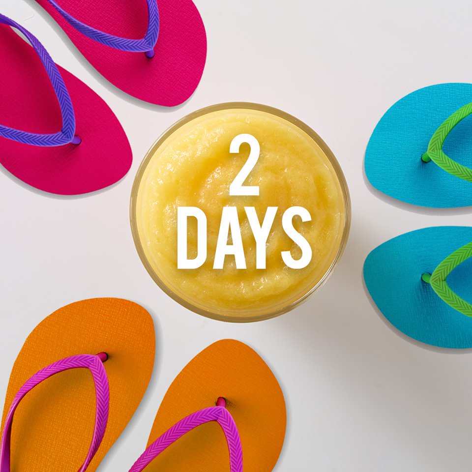 TSCdayton's tweet photo. The countdown to a free 16oz Sunshine Smoothie is on! All you have to do is wear flip flops and come in this Friday, on National Flip Flop Day, from 2-7pm. https://t.co/g8lKe84QVj
