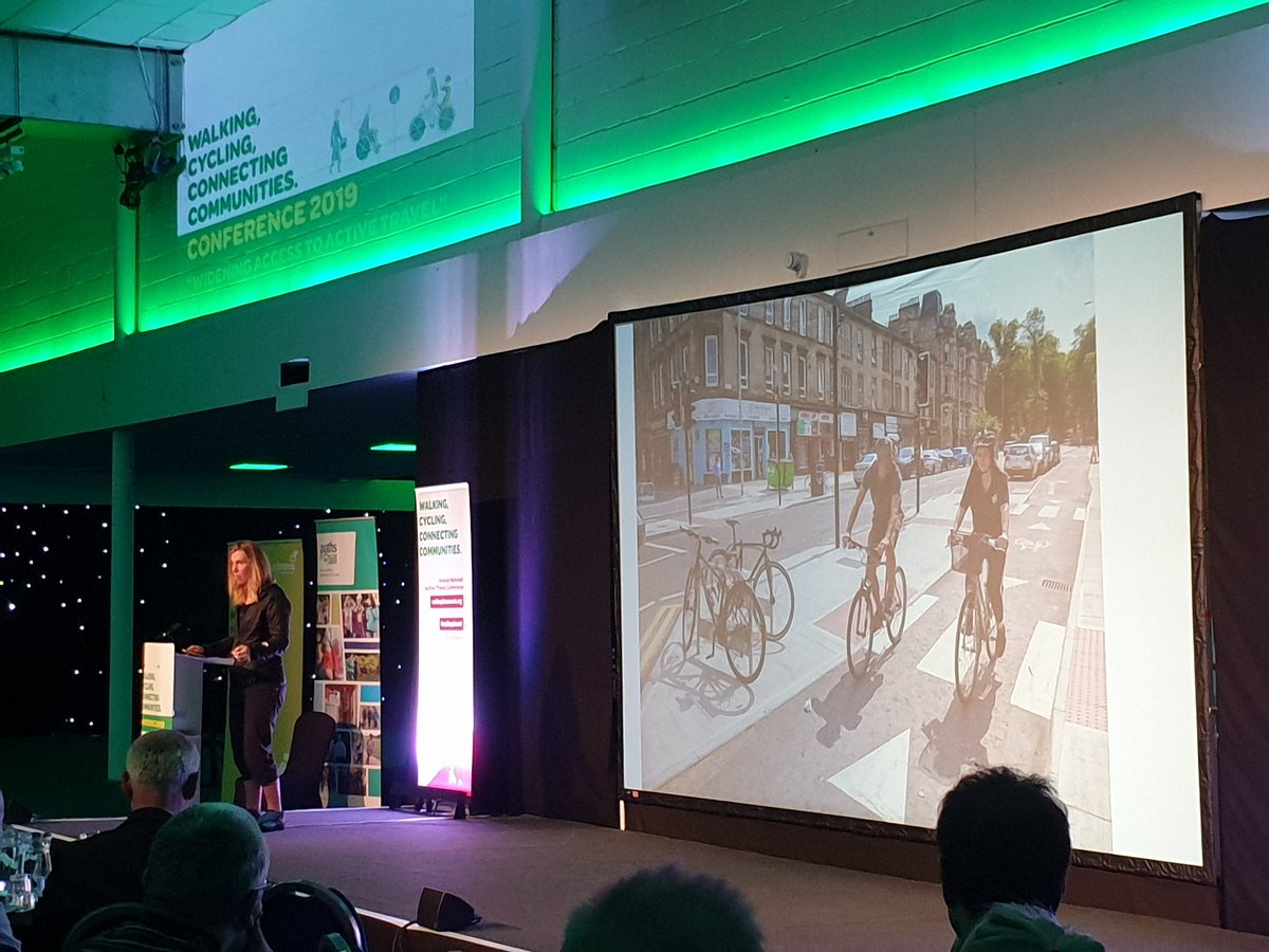 CyclingUKScot's tweet photo. Active travel is a social justice and equality issue. Children in socially deprived areas 3 times more likely to walk &amp; cycle - Active Nation Commissioner @leecraigie_ tells @walkcyclescot of her passion to make Scottish places more people-friendly #ActiveScot https://t.co/Amj1nkWt0X