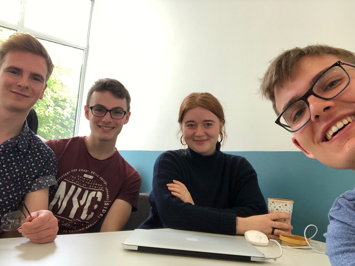 _TheHistorian_'s tweet image. Welcome to Cai Green and Ben Cope (left) as our 2019-2020 senior editors. We’ve enjoyed running the journal this year and would like to thank our hardworking editors, contributors, ⁦⁦@exeterclio⁩ ⁦@RichardToye⁩ ⁦and our readers for their support! Will and Elle