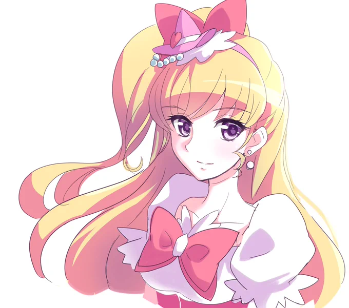 キュアミラクルちゃん  #プリキュア版深夜の真剣お絵描き60分一本勝負 