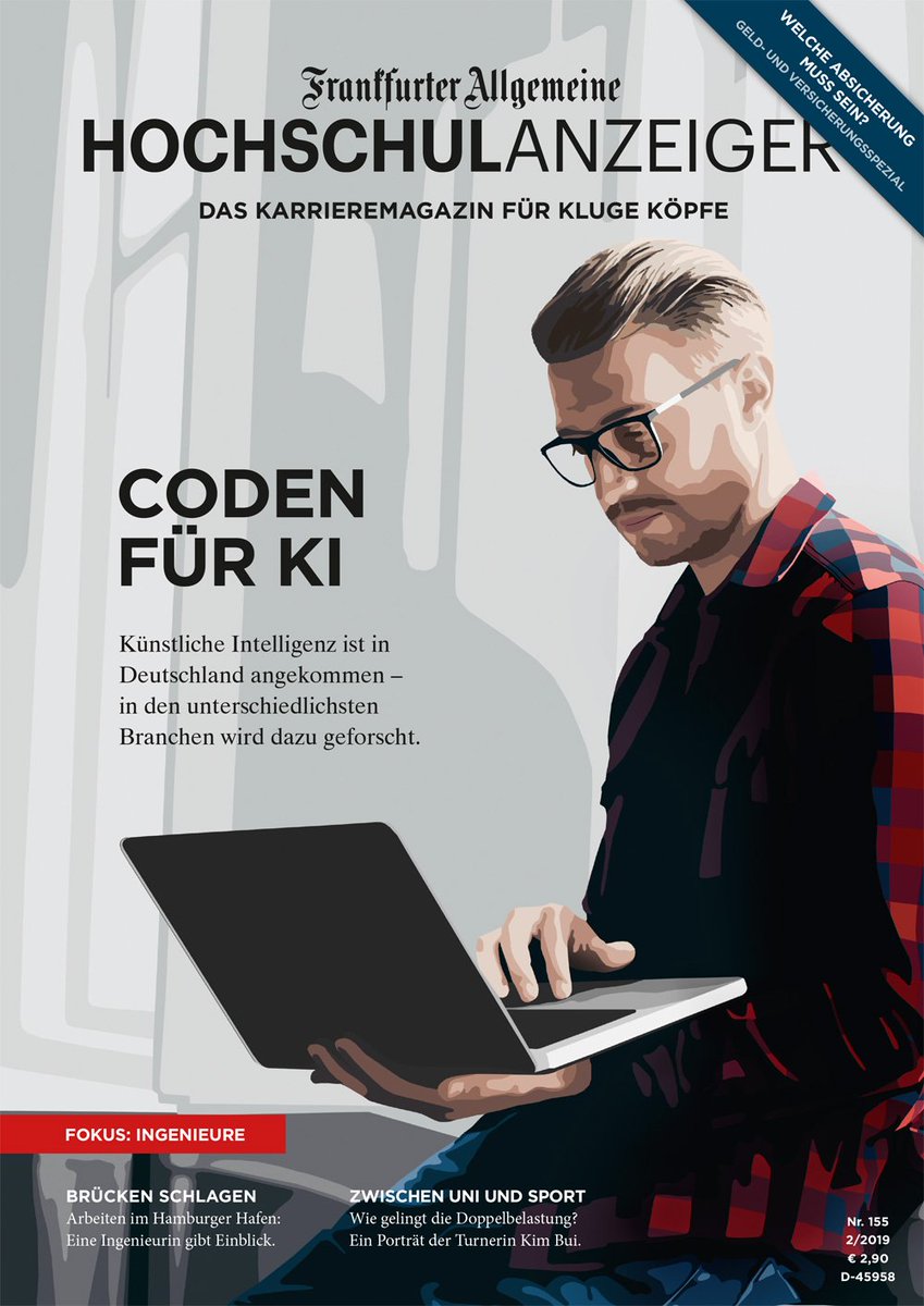 Die aktuelle Ausgabe des Hochschulanzeigers ist da - und liegt seit dieser Woche an allen #Hochschulen aus. Viel Spaß beim Lesen! <a href="/FAZ_Hanz/">HOCHSCHULANZEIGER</a>