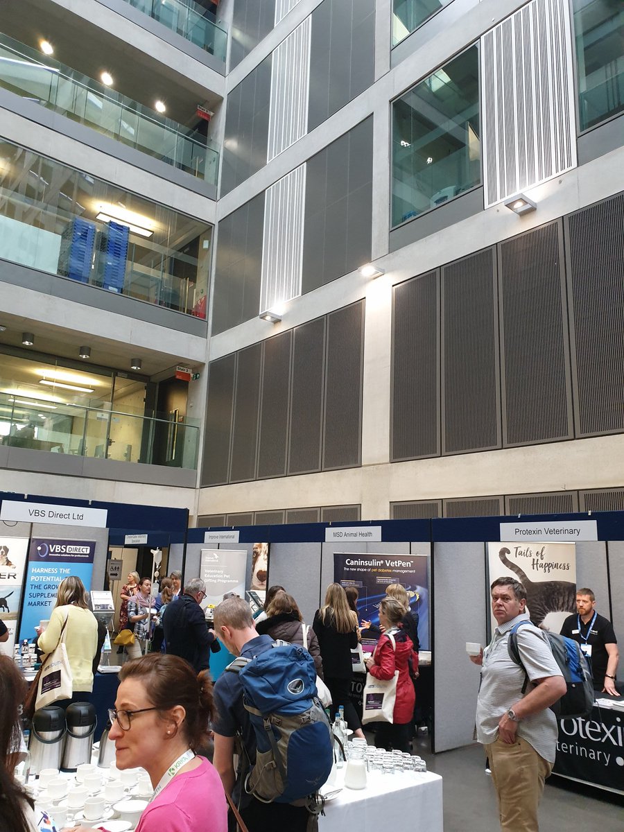 VetsNorth's tweet photo. What a brilliant first day! Don't forget to head to the Small Animal Surgery Theatre at 5pm for a Q&amp;A session on Hot Topics facing the industry today with our panel of experts!#VetsNorth https://t.co/Uk2oMiFSua