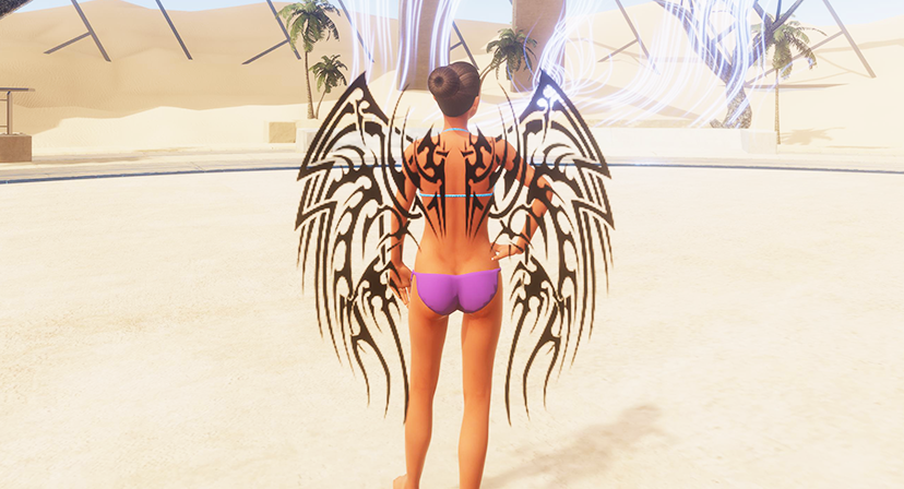 sinewavespace's tweet image. Did you want to grow up to be a butterfly? Now you can, thanks to LostWings! They're our featured creator of the week! Check out some of their glorious designs, from angels to fairies: bit.ly/31hmZLL #VR #butterfly #VRplatform #Sinespace