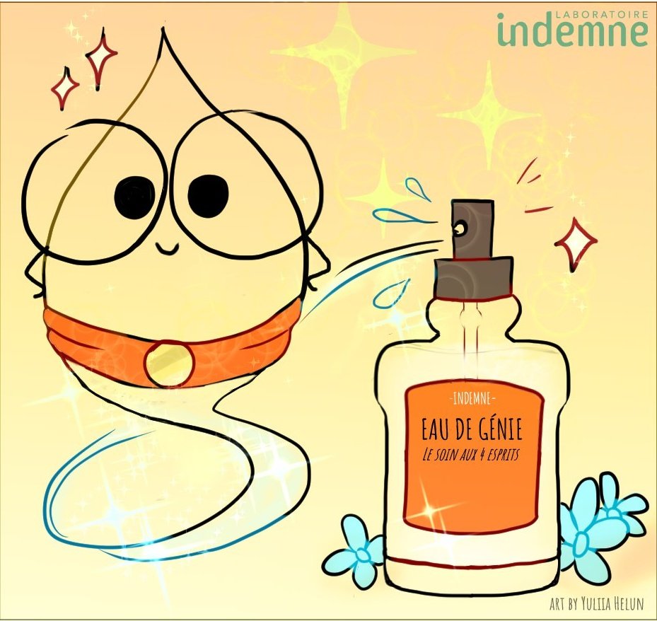 IndemneFr's tweet photo. L'eau de génie, l'eau magique du Laboratoire Indemne fait à juste souhait...🌠😍 https://t.co/4PBoYbiIaS