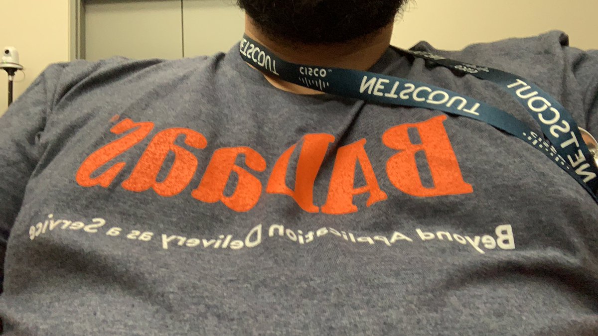 carlosalpo's tweet image. My favorite shirt giveaway at #WorldofSolutions at #CLUS. Thanks @AviNetworks