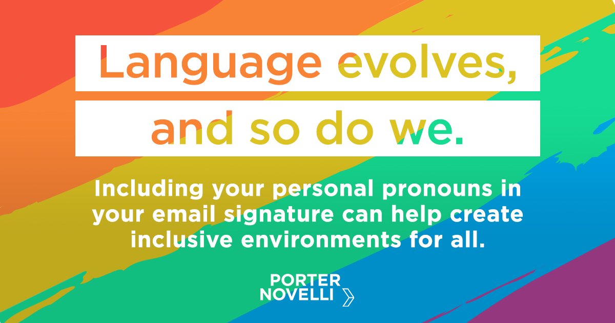 "Language evolves, and so do we." Read a few tips on becoming more gender inclusive from our Chief Diversity &amp; Inclusion Officer <a href="/soonmeekim/">Soon Mee Kim</a>, here: bit.ly/2WwaPeB.