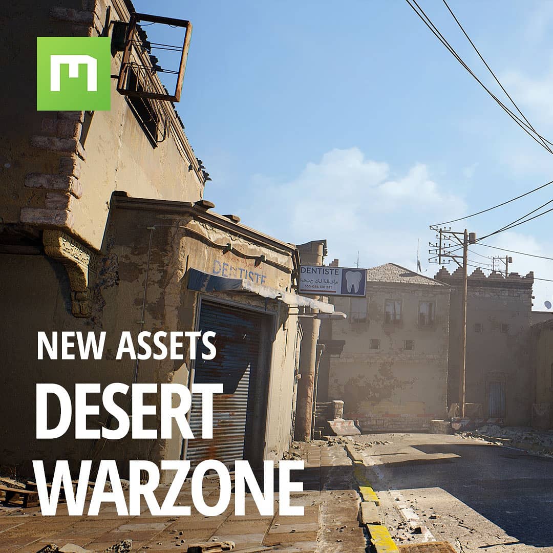 quixeltools's tweet image. Re-create your favorite game scenes and more using the new Desert Warzone assets.

Join our livestream today at 7PM CET: youtu.be/ooBaESJCH0o

quixel.com/megascans/libr…

#quixel #desert #warzone #gameart #shootergames #realworld #photogrammetry #livestream #counterstrike #csgo