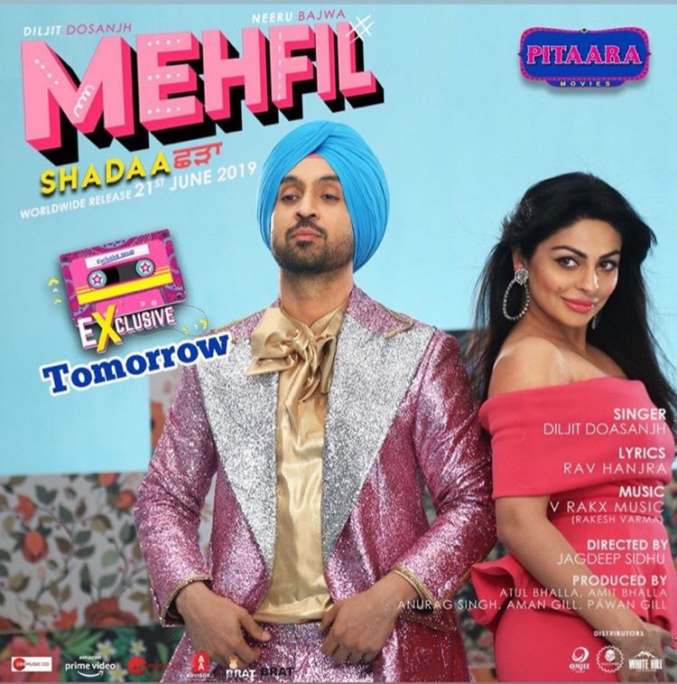 Mehfil ganna coming out tomorrow stay tuned  #diljitdosanjhpaji⚡️⚡️🙏🏼Wmk