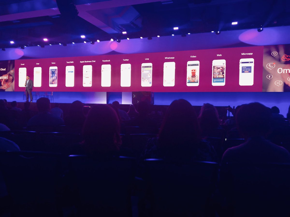 #xpr19. #omnichannel #genesys