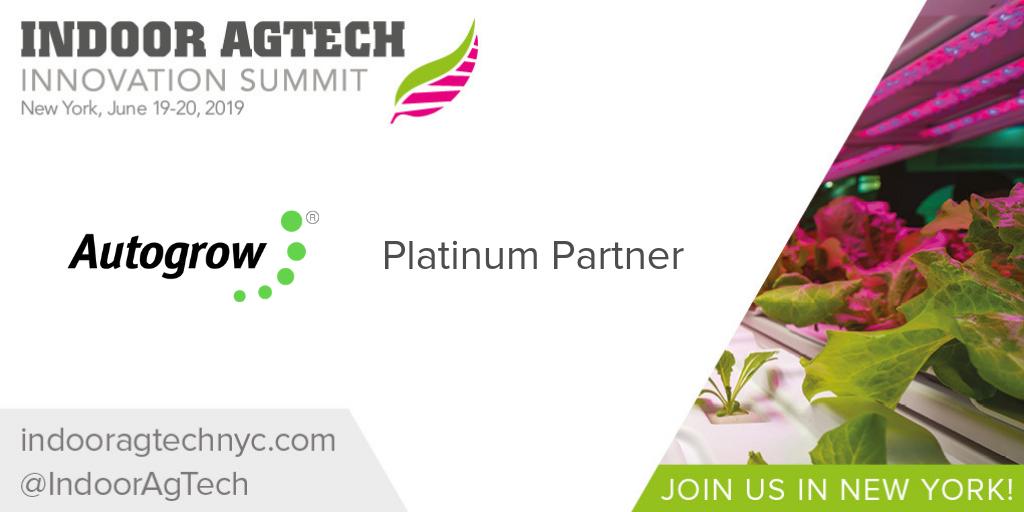 We interviewed <a href="/darryn_keiller/">Darryn Keiller</a>, CEO <a href="/autogrow/">Autogrow</a> about advancing A.I. and machine learning for indoor farming. Catch him speaking <a href="/IndoorAgTech/">Indoor AgTech Broadcast Series</a> in New York on 'Bringing to Life the Digital Farmer' and 'Automation and Systems Design to Transform Horticulture' bit.ly/2VaIw9J