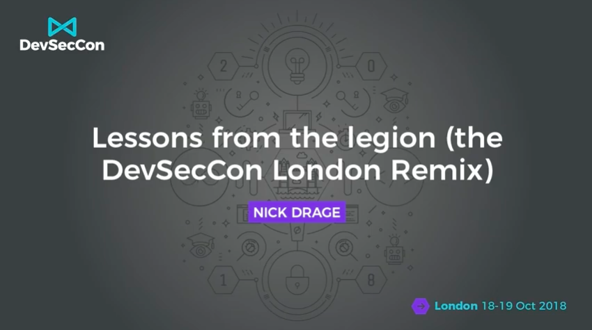 devseccon's tweet image. What can #DevSecOps learn from the @Seahawks? @SonOfSunTzu enlightened us in his &quot;Lessons from the Legion” talk last year in London. We thought it quite fitting since we&apos;re heading to #Seattle in September! Take a look: buff.ly/2ZgOqnh #devops #devseccon