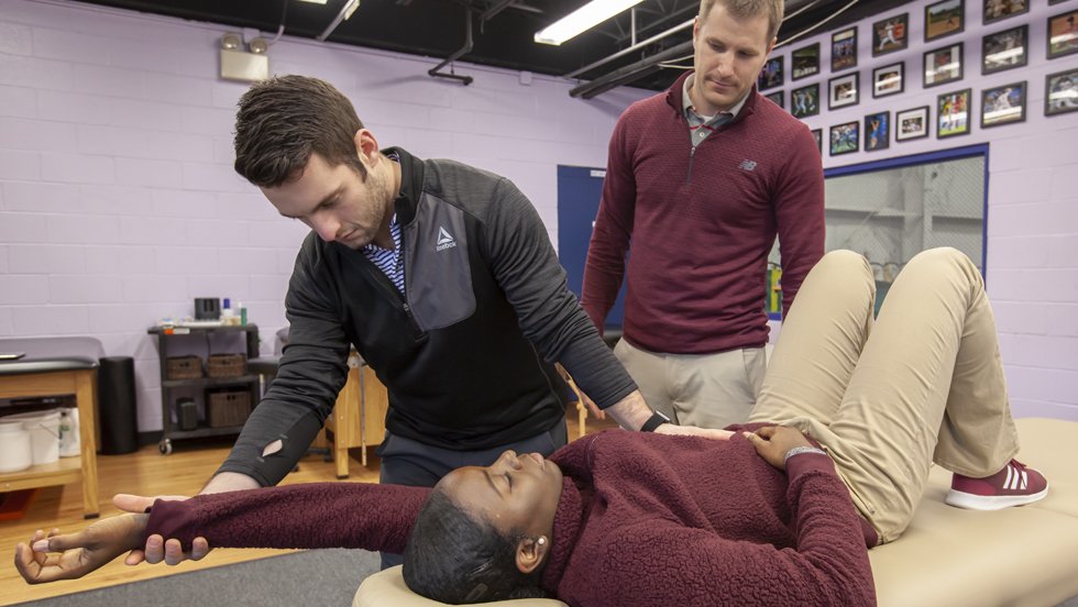 Widener University (@wideneruniv) on Twitter photo Our alumni give their time & talent to help the next generation of students. PT <a href="/JonHerting/">Jon Herting</a> '12 returns to Widener as TA, gives lectures & offers current students chance to observe/conduct clinical rotations at <a href="/TrainingRoom_PT/">The Training Room</a> in Delco where he’s partner bit.ly/2UE3pFm Our alumni give their time & talent to help the next generation of students. PT <a href="/JonHerting/">Jon Herting</a> '12 returns to Widener as TA, gives lectures & offers current students chance to observe/conduct clinical rotations at <a href="/TrainingRoom_PT/">The Training Room</a> in Delco where he’s partner bit.ly/2UE3pFm