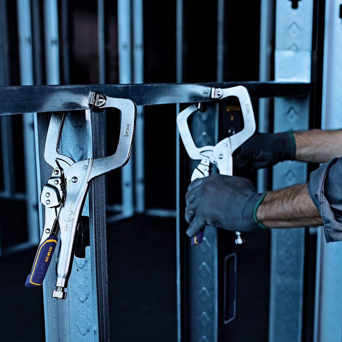 IRWINtools's tweet photo. VISE-GRIP® FAST RELEASE™ Locking C-Clamps with swivel pads provide a secure hold on uneven surfaces. #IRWINTools #VISEGRIP  https://t.co/RCjZ1UWtFN https://t.co/bcYvMAcsOA