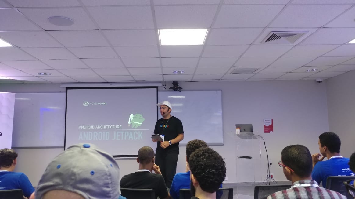 _euryperez's tweet image. Last June 1st I talked about #AndroidJetpack at the @CodeCampSDQ in Santo Domingo. Had a great time.
@Android @AndroidDev @googledevs @gdgsdq @gdg @Android