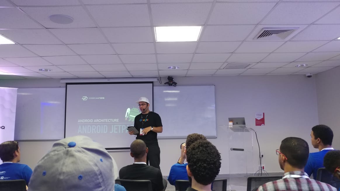 _euryperez's tweet image. Last June 1st I talked about #AndroidJetpack at the @CodeCampSDQ in Santo Domingo. Had a great time.
@Android @AndroidDev @googledevs @gdgsdq @gdg @Android