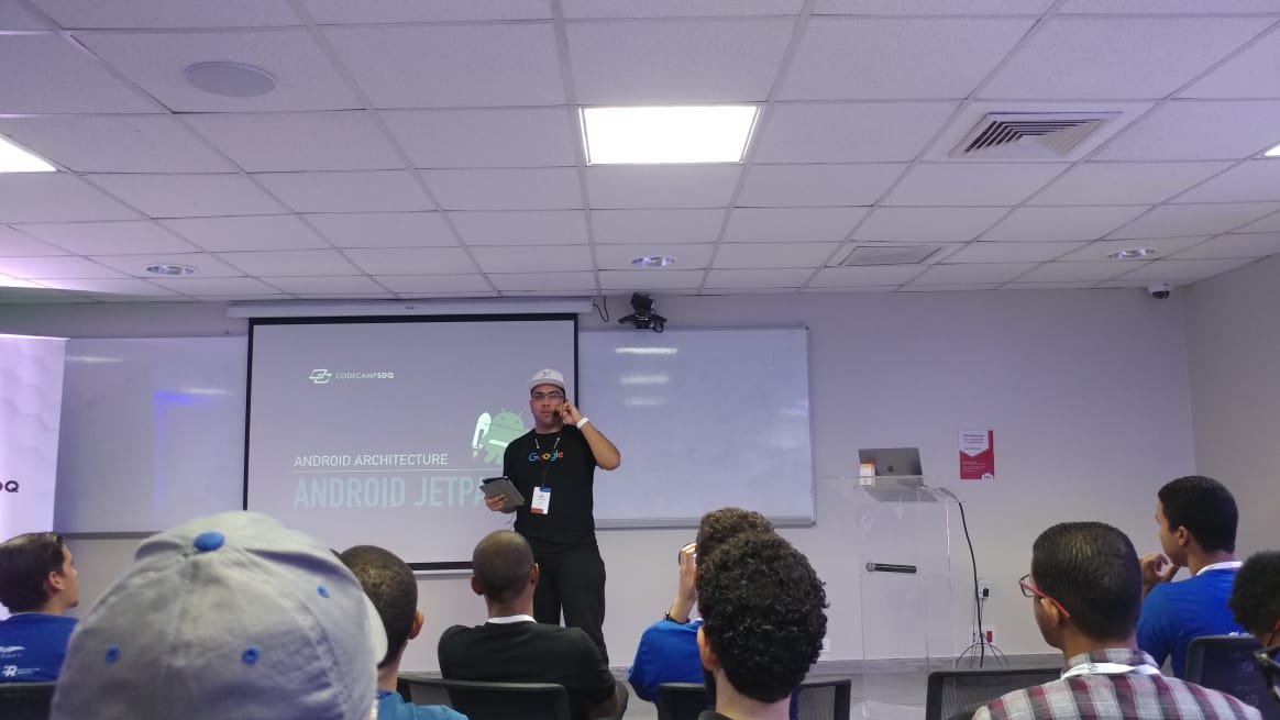 _euryperez's tweet image. Last June 1st I talked about #AndroidJetpack at the @CodeCampSDQ in Santo Domingo. Had a great time.
@Android @AndroidDev @googledevs @gdgsdq @gdg @Android