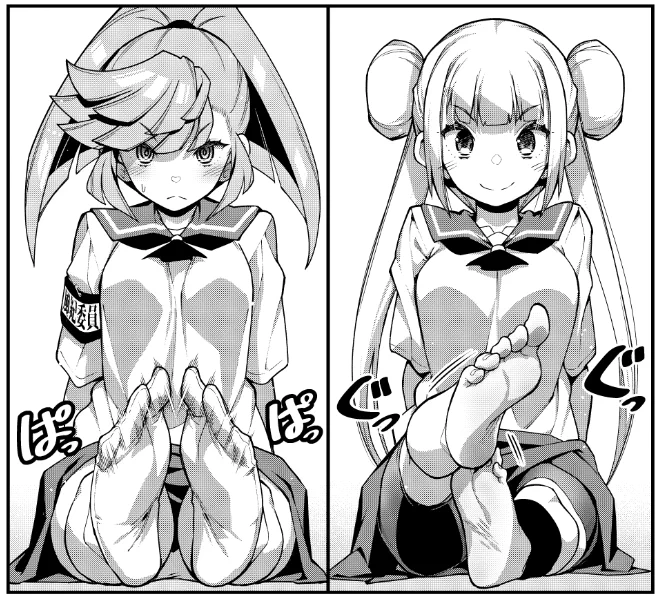 本日発売の週刊少年チャンピオン第28号に足芸少女こむらさん掲載されております!

今回はこむらさんと足相撲する回なのですが、かなり攻めた内容でこれをペダルの次に載せて正気か・・・? ともあれよろしくお願いします!

単行本1巻も出ました!
https://t.co/6ZC5HYgJU4 