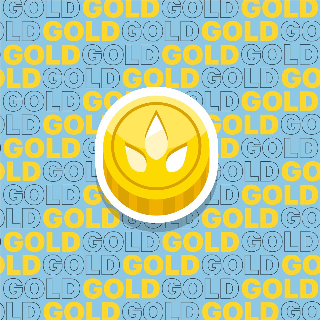 HighriseApp's tweet photo. An ancient proverb once said "All that glitters is not gold" but do you know what does? Highrise gold! Retweet and tag 3 friends for a chance to win 25,000 GOLD! #Highriseapp #Game #Giveaway https://t.co/VgzuXFLKV2